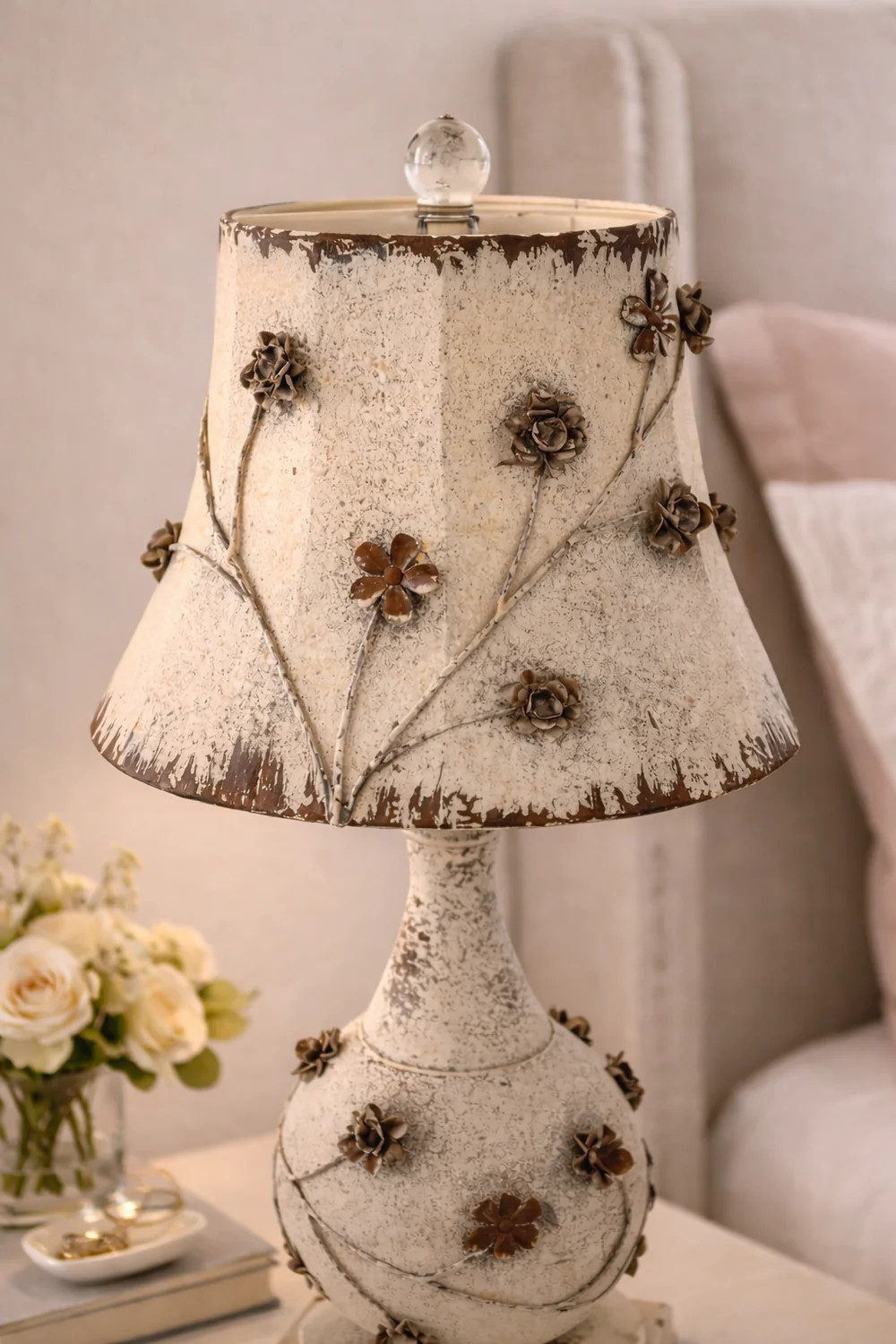 Wild Flowers Lamp | River Chic Designs