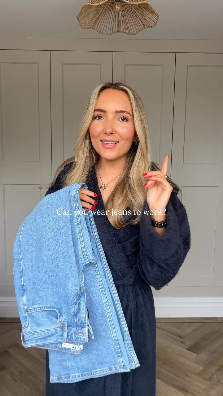 Day 3 of the Workwear Edit 👩🏼‍💻

Can you wear jeans to work? I work in a smart casual office where jeans are definitely welcome but I often like to save my jeans for weekends/being out of the office - not even mentioning having to sit down for 8 hours in jeans 😂

 Love this outfit as an option to offset casual jeans with a structural blazer! Might just have to test run this in the office 😅

#LTKuk #LTKworkwear