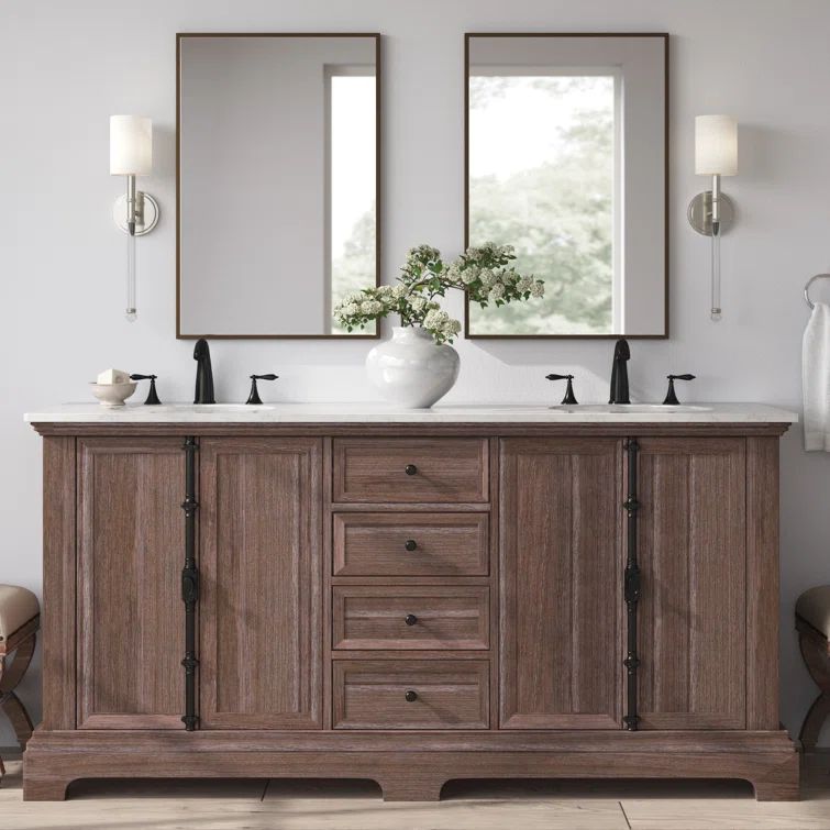 Tolliver 72" Double Bathroom Vanity | Wayfair North America