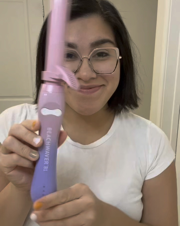 Effortless curls in minutes with the Beachwaver B1! ✨ Perfect for busy days when you still want to look fabulous. #LTKbeauty #LTKhair