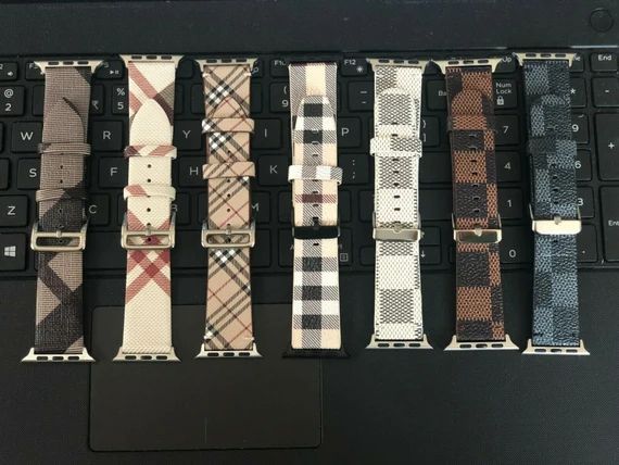 Apple Watch Band Leather for apple watch series 5 4 3 2 1 38/40mm 42/44mm | Etsy (US)