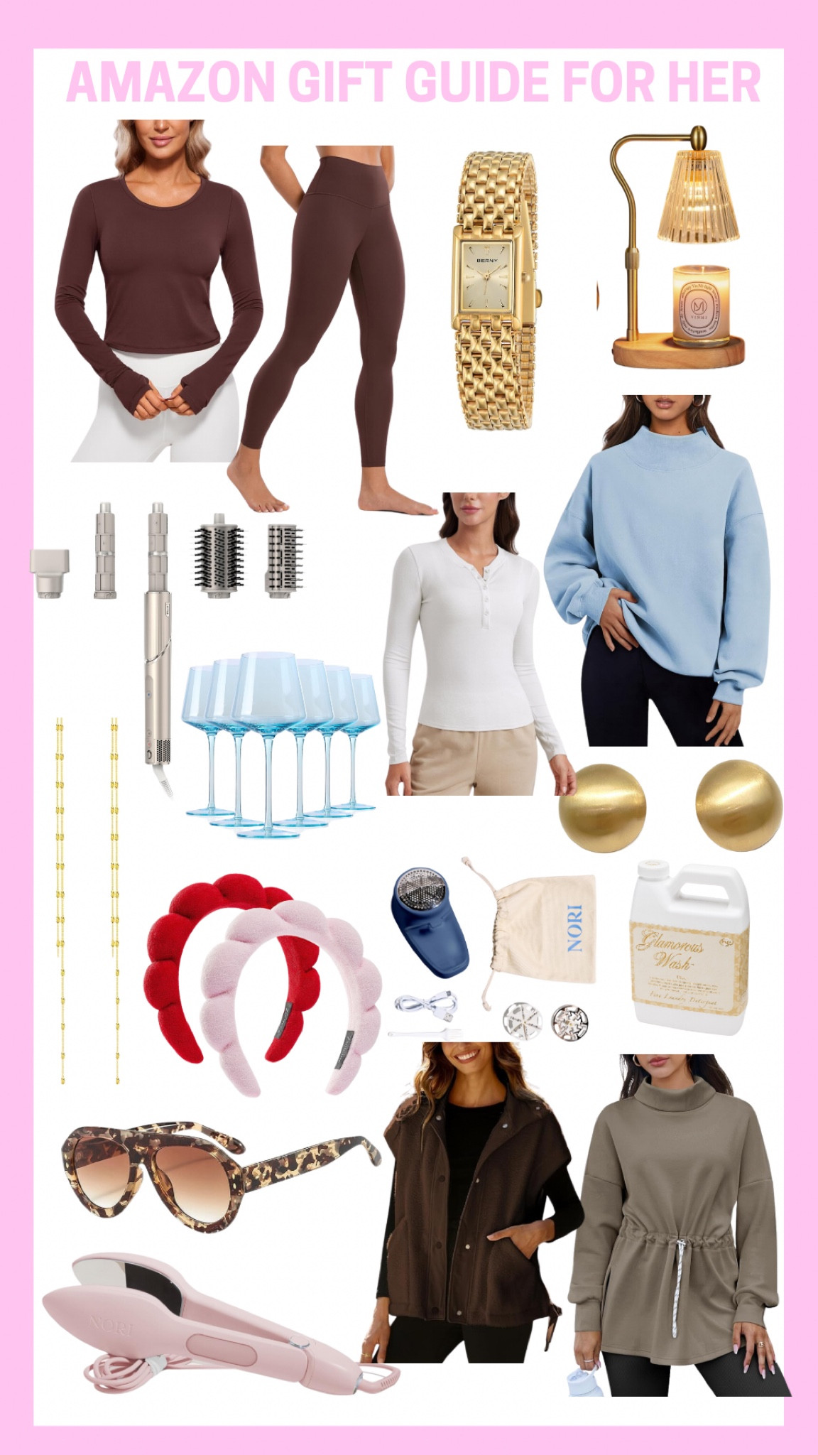 Amazon gift guide for her





Amazon gifts, girlfriend gifts, wife gifts, Amazon Christmas gifts, Amazon gifts for her, CRZ yoga, Nori Press, Amazon jewelry, Diva wash, Amazon dupes, lululemon dupes, Amazon statement jewelry

#LTKHoliday #LTKFindsUnder50 #LTKGiftGuide