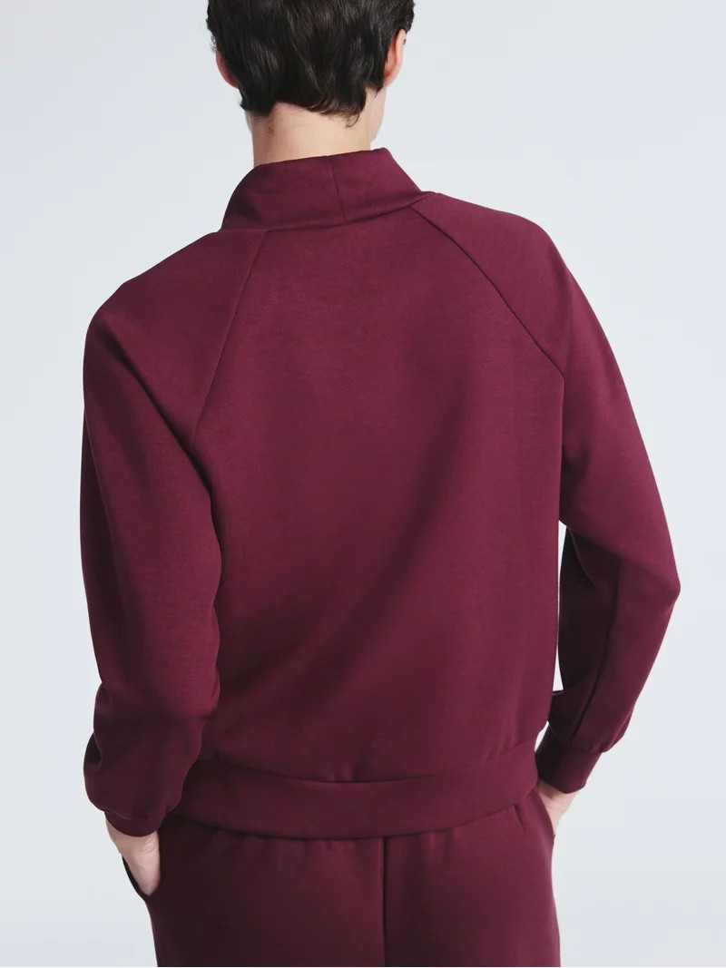 Scoop Women's and Women's Plus New Scubaknit Funnel Neck Sweatshirt, Sizes XS-4X - Walmart.com | Walmart (US)