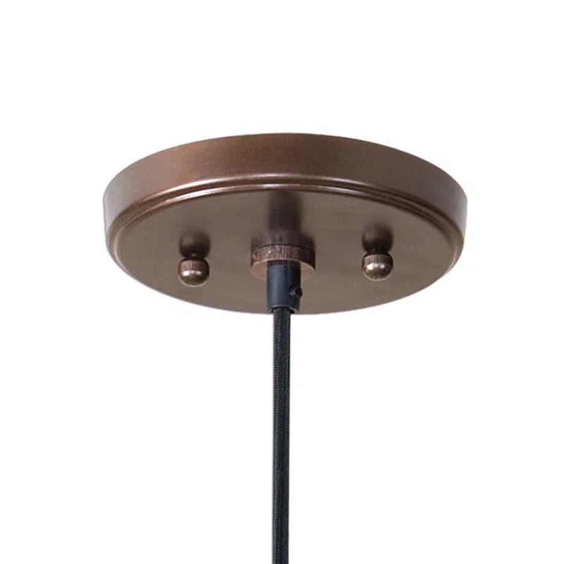 Ryland 1 - Light Antique Copper Single Pendant | Wayfair North America