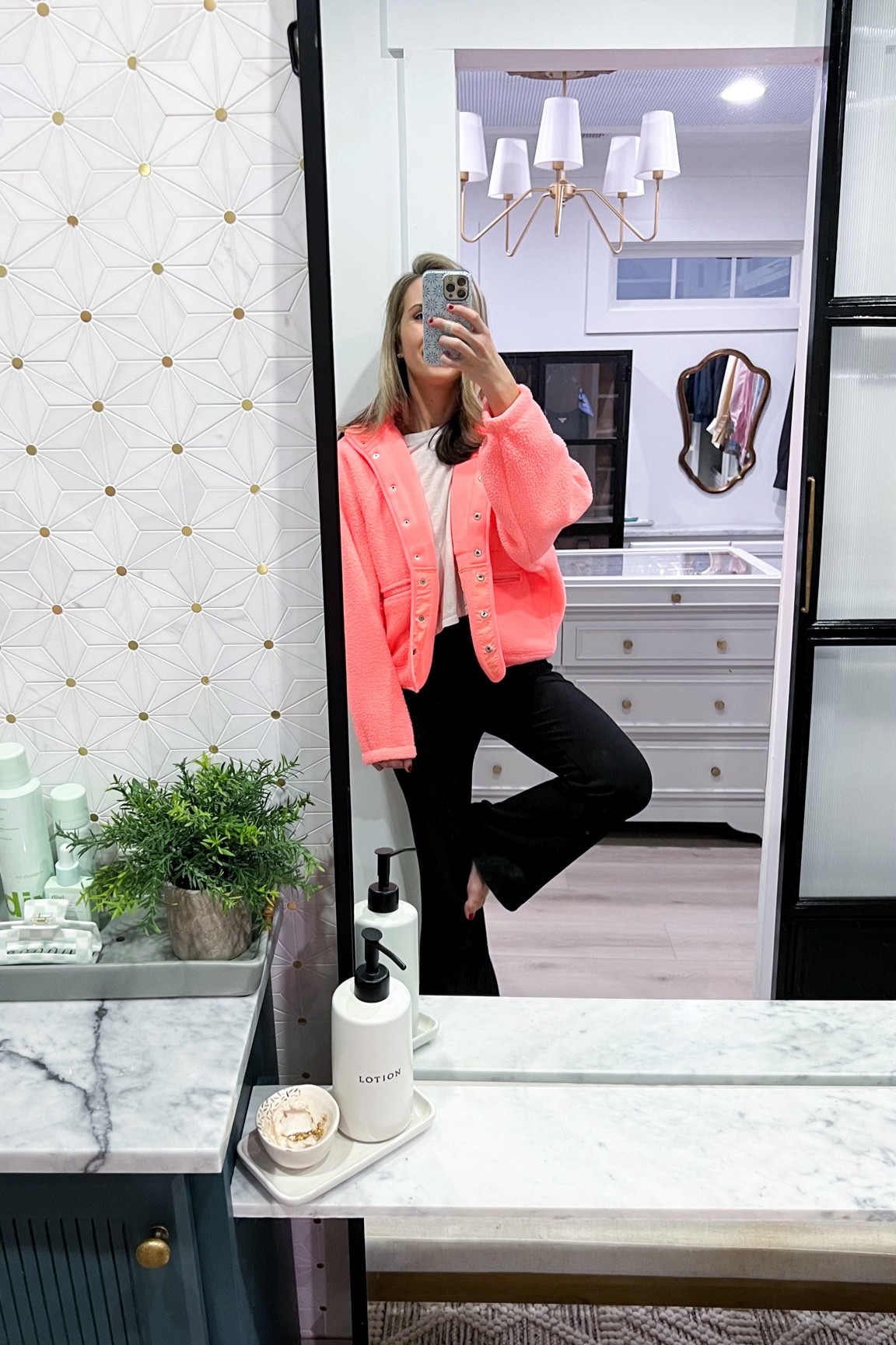 Wearing this fleece jacket NONSTOP. I just love the cheerful color! It’s Free People but I found a super similar option for less I’m sharing here too!

Wearing an XS in Neon Coral but it comes in lots of colors. 



#LTKSaleAlert #LTKStyleTip #LTKSeasonal