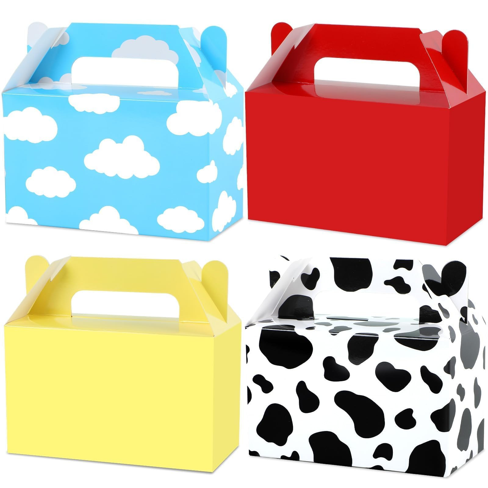 12Pcs Cartoon Story Birthday Party Favor Boxes for Toy Inspired Game Story Party Decorations Cow ... | Amazon (US)