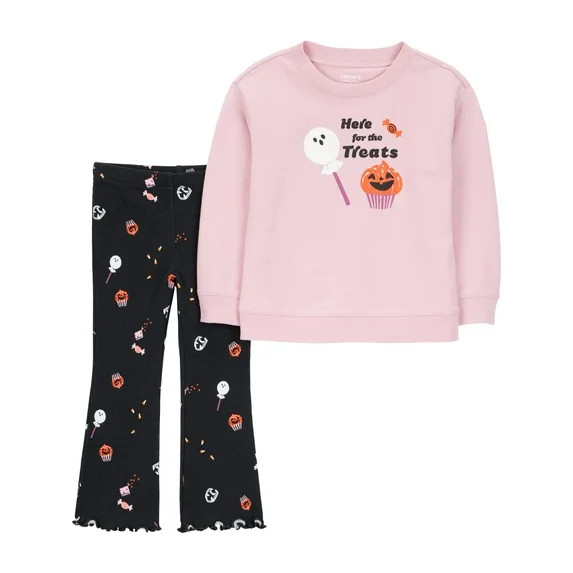Carter's Child of Mine Baby and Toddler Girl Halloween Outfit Set, 2-Piece, Sizes 0/3M-5T - Walma... | Walmart (US)