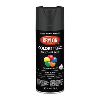 Krylon® COLORmaxx™ Paint & Primer, Flat Black | Michaels Stores