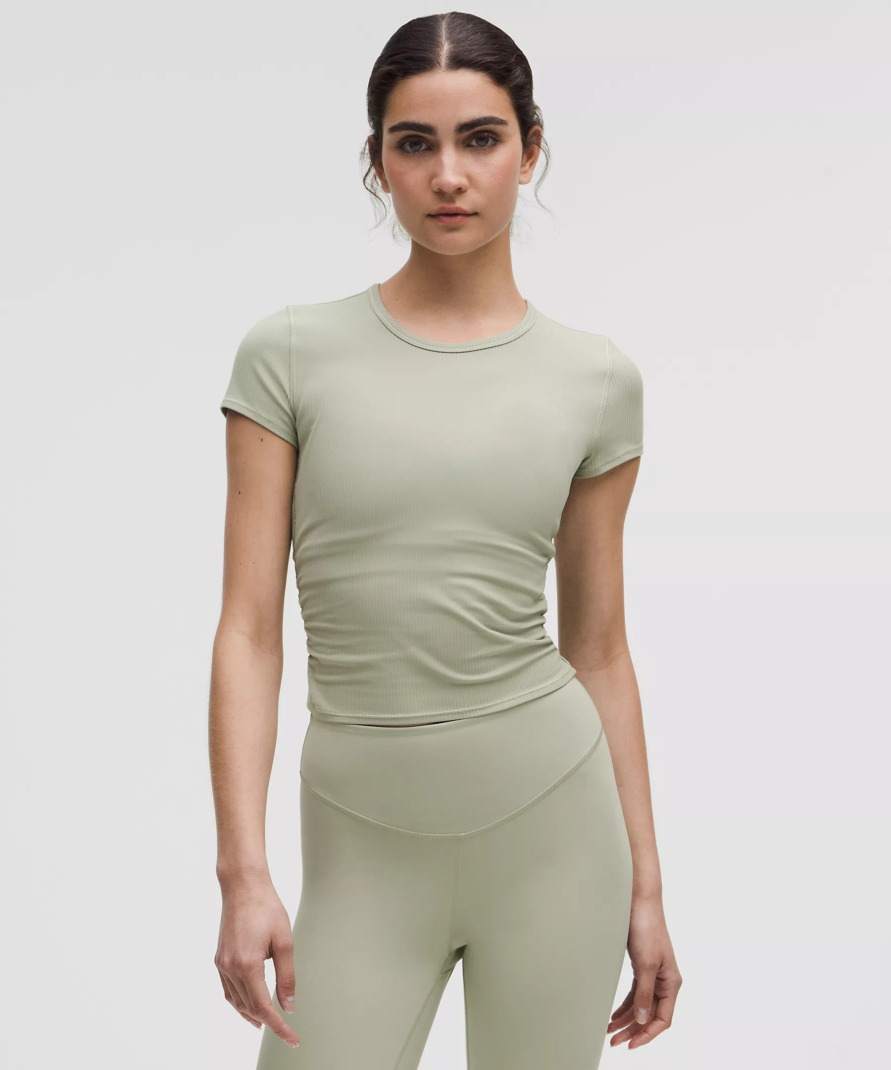 All It Takes Back-Twist Ribbed Short-Sleeve Shirt | Lululemon (US)