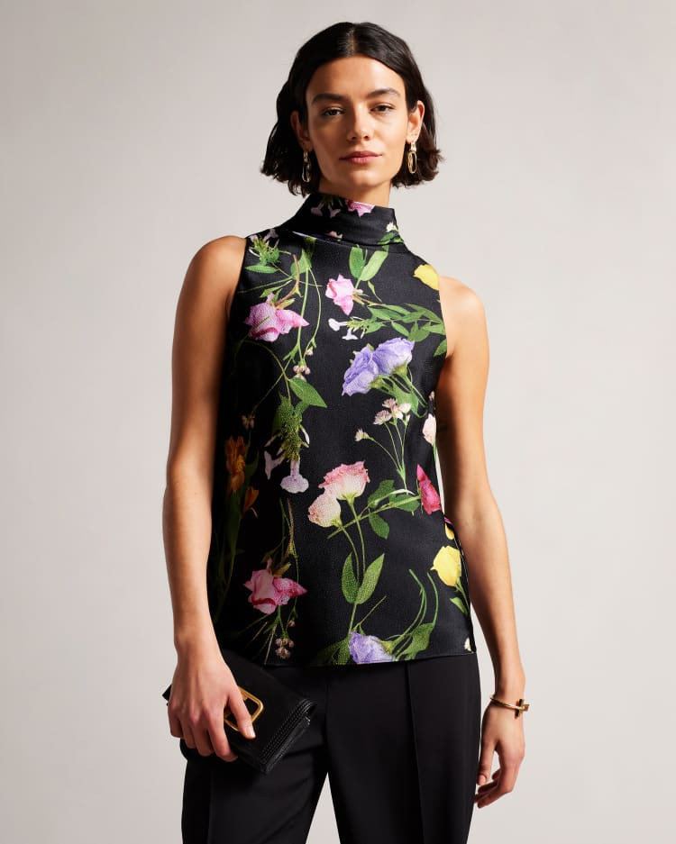Floral Cowl Neck Top | Ted Baker (US)