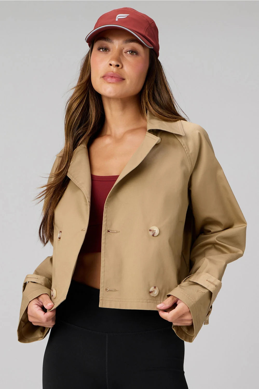 Cropped Trench | Fabletics