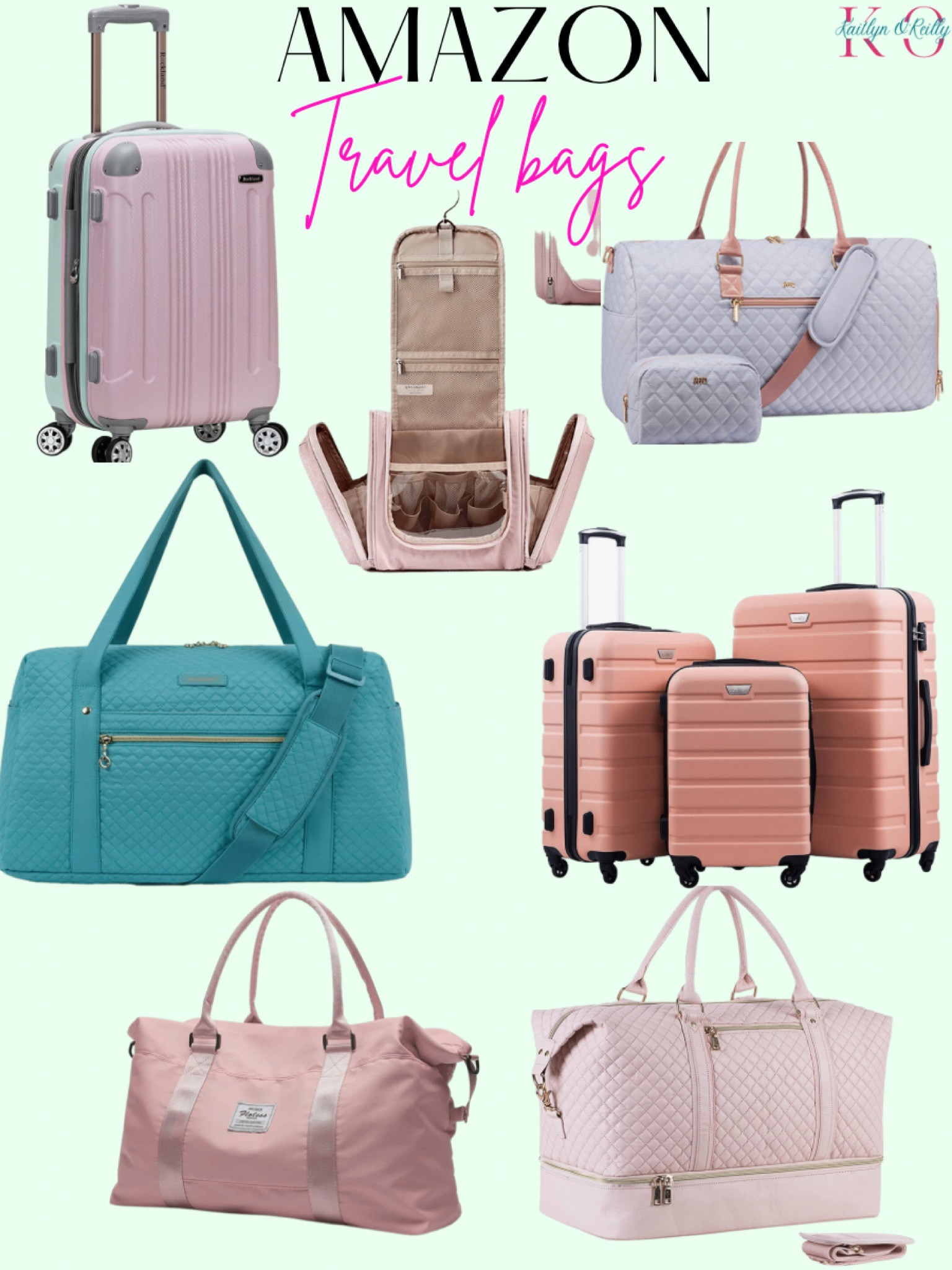 Amazon travel bags , duffel bags and suitcases.

Amazon | Amazon travel essentials | Amazon finds | amazon unique | Amazon travel must haves | Portable changer | Make up case | Packing cubes | Jewelry case | Portable soap | Portable makeup vanity  | Amazon | Amazon finds | Amazon essentials | Amazon must haves | Amazon travel | amazon finds | neck pillow | travel essentials | travel must haves | backpack | amazon sale | duffle bag | travel bag | electronics organizer | Travel caddy | bag scale | travel steamer | dual voltage | amazon on sale | amazon deals | sale | travel | travel must haves  #LTKtravel #LTKitbag #LTKhome #LTKfamily #LTKsalealert #LTKunder100 #LTKunder50 #LTKstyletip 

#Amazon #travel #travelessentials #amazontravel #organization #storage #amazon finds 




#LTKFind