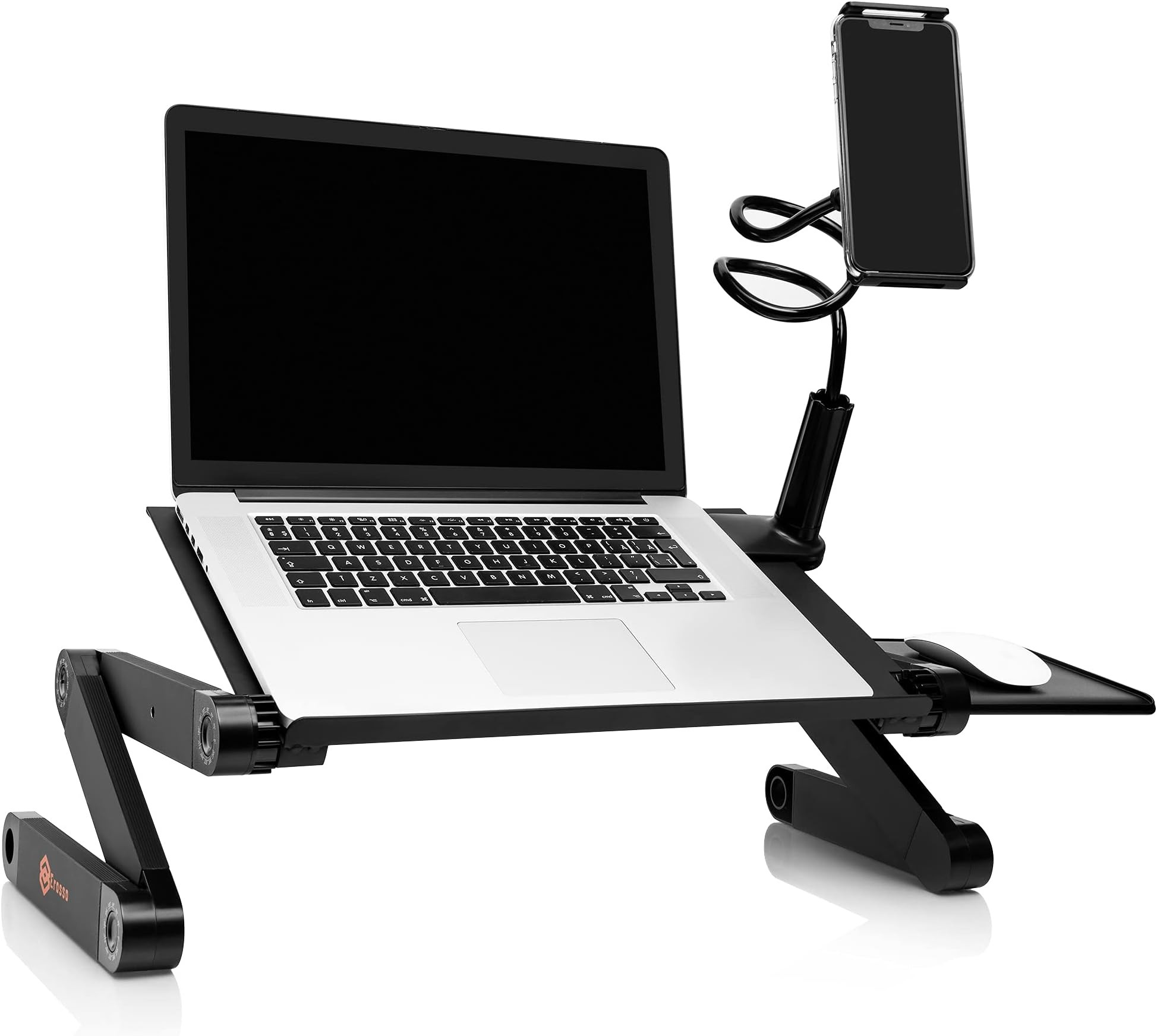 Laptop Stand for Bed- Portable Laptop Table -Folding Laptop Table - Laptop Stand Adjustable Height w | Amazon (US)