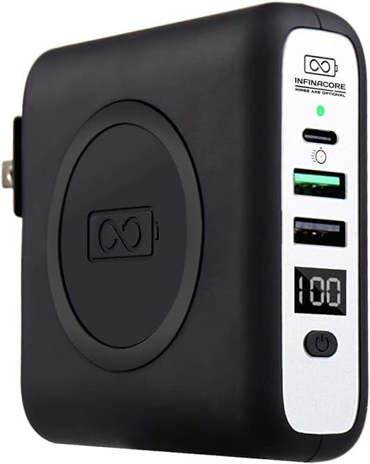 InfinaCore Pandora Portable Power Bank Charger (P3) Global Wireless Charger usb type c wall charg... | Amazon (US)