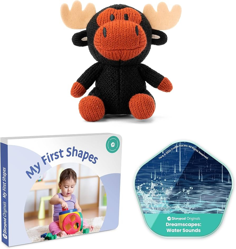 Storypod Shapes & Nature Set for The Learning-First Audio Play System | Content for Ages 1 Year, 3 Months | SEL Audio Learning & Interactive Fun | Amazon (US)