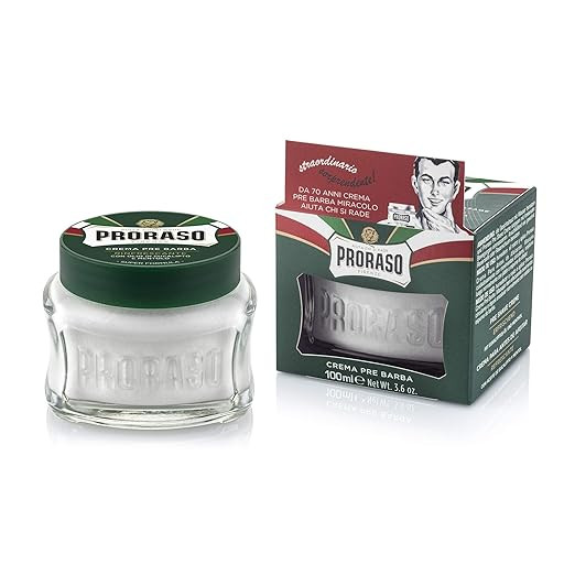 Proraso Pre-Shave Conditioning Cream for Men, Refreshing and Toning with Menthol and Eucalyptus O... | Amazon (US)