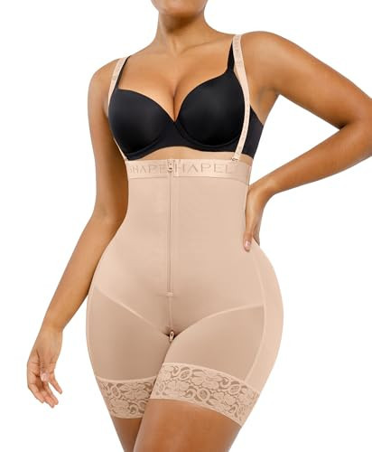 SHAPELLX Shapewear for Women Tummy Control Fajas Colombianas Moldeadoras Body Shaper Butt Lifting Shapewear X-Large | Amazon (US)