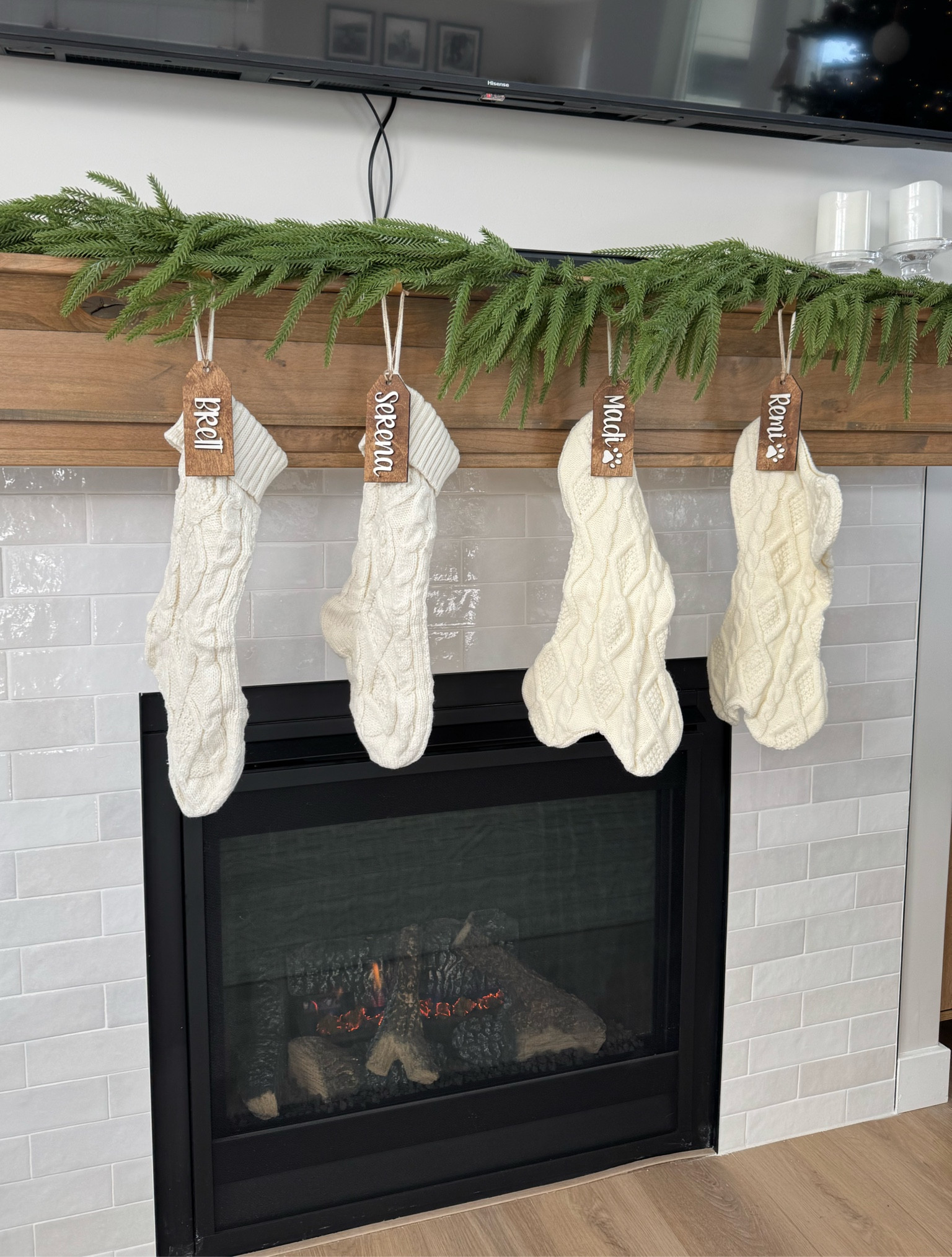 The cutest stockings + bone shaped stockings for the dogs!!🐾

#LTKSeasonal