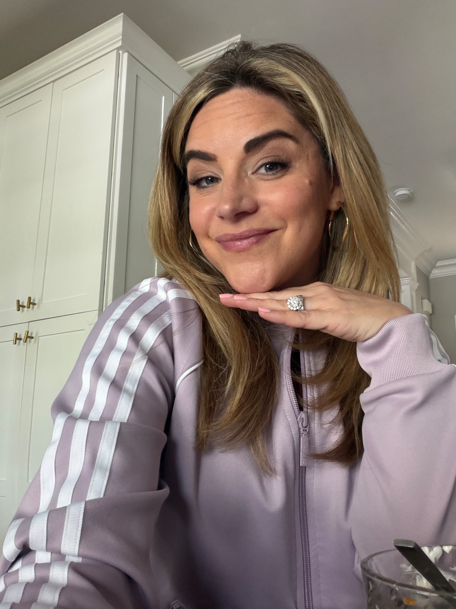 Pretty little lilac adidas jacket for spring 

#LTKmomlife