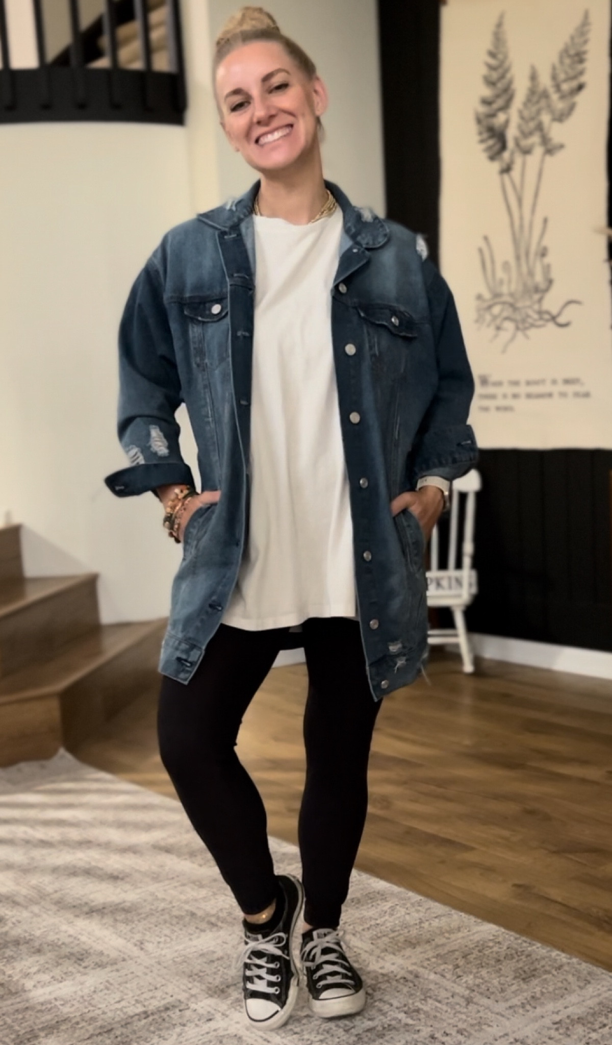 Just because something’s labeled “basic” doesn’t mean it’s dull! Think of it as the little black dress of life—classic, versatile, and ready to slay at a moment’s notice. Whether it’s a plain white tee that pairs with anything or a simple cup of coffee that fuels your inner superhero, “basic” is just code for effortlessly chic. So next time someone calls you basic, just smile, sip your latte, and know you’re mastering the art of keeping it stylishly simple!

#NeutralStyle #MinimalistFashion #TimelessElegance #WardrobeEssentials #ChicAndSimple #CapsuleWardrobe #ClassicLook #EffortlessStyle #MonochromeMagic #UnderstatedElegance

#LTKOver40 #LTKStyleTip