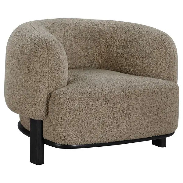 Lawler Upholstered Barrel Back Accent Chair - 38.00'' x 32.75'' x 28.00'' - Bed Bath & Beyond - 4... | Bed Bath & Beyond