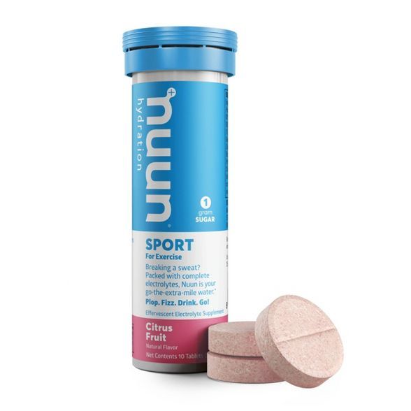 Nuun Hydration Sport Drink Tabs - Citrus Fruit 10ct | Target