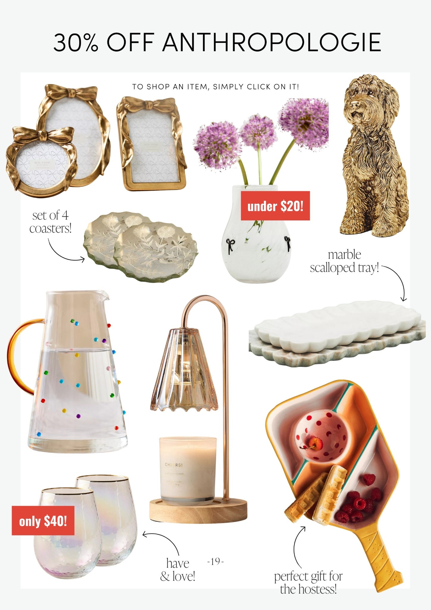 Shop Anthropologie’s Black Friday sale NOW & get 30% off sitewide!! 🚨

Black Friday Sale | Anthropologie | Home Finds 

Come Stay Awhile, Amanda Vernaci

#LTKCyberWeek #LTKHoliday #LTKGiftGuide