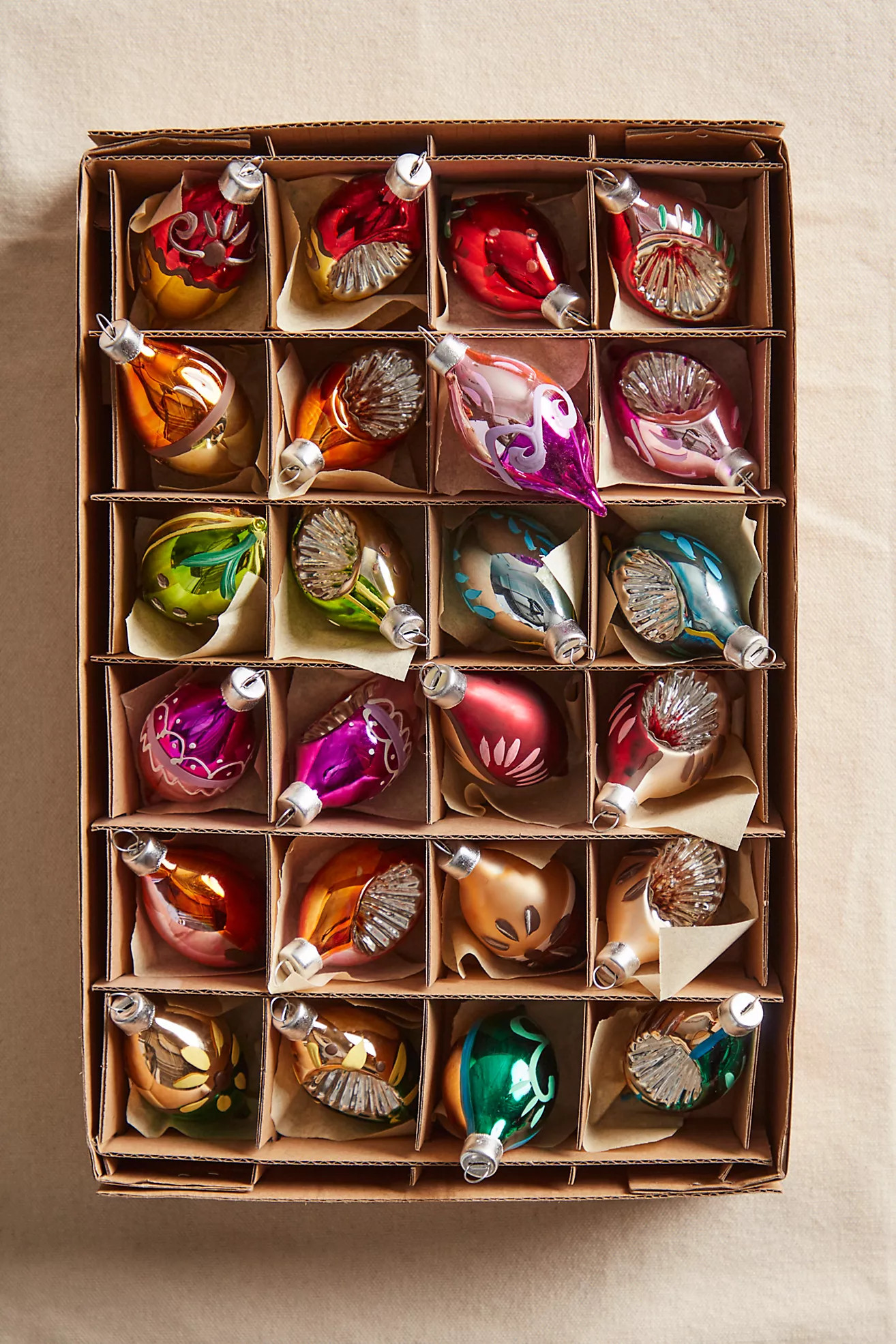 Vintage Color Glass Ornament Set | Free People (Global - UK&FR Excluded)