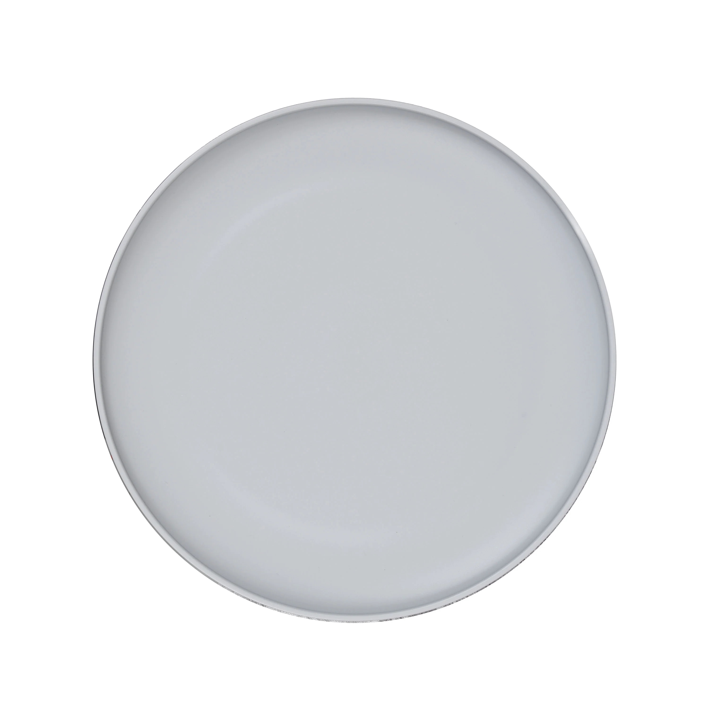 Mainstays 10.5 inch Plastic Dinner Plate, Gray | Walmart (US)