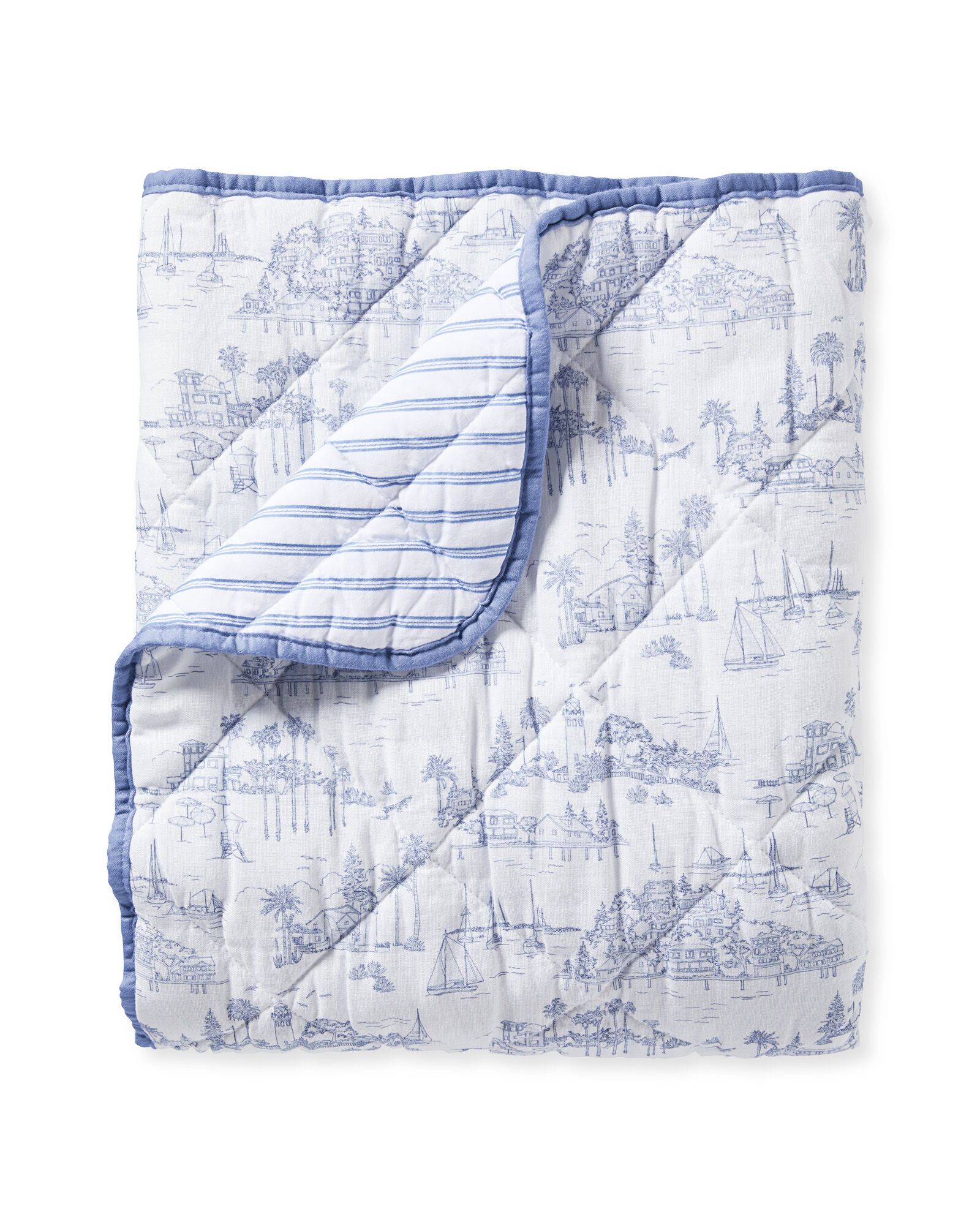 Seahaven Mini Quilt | Serena and Lily