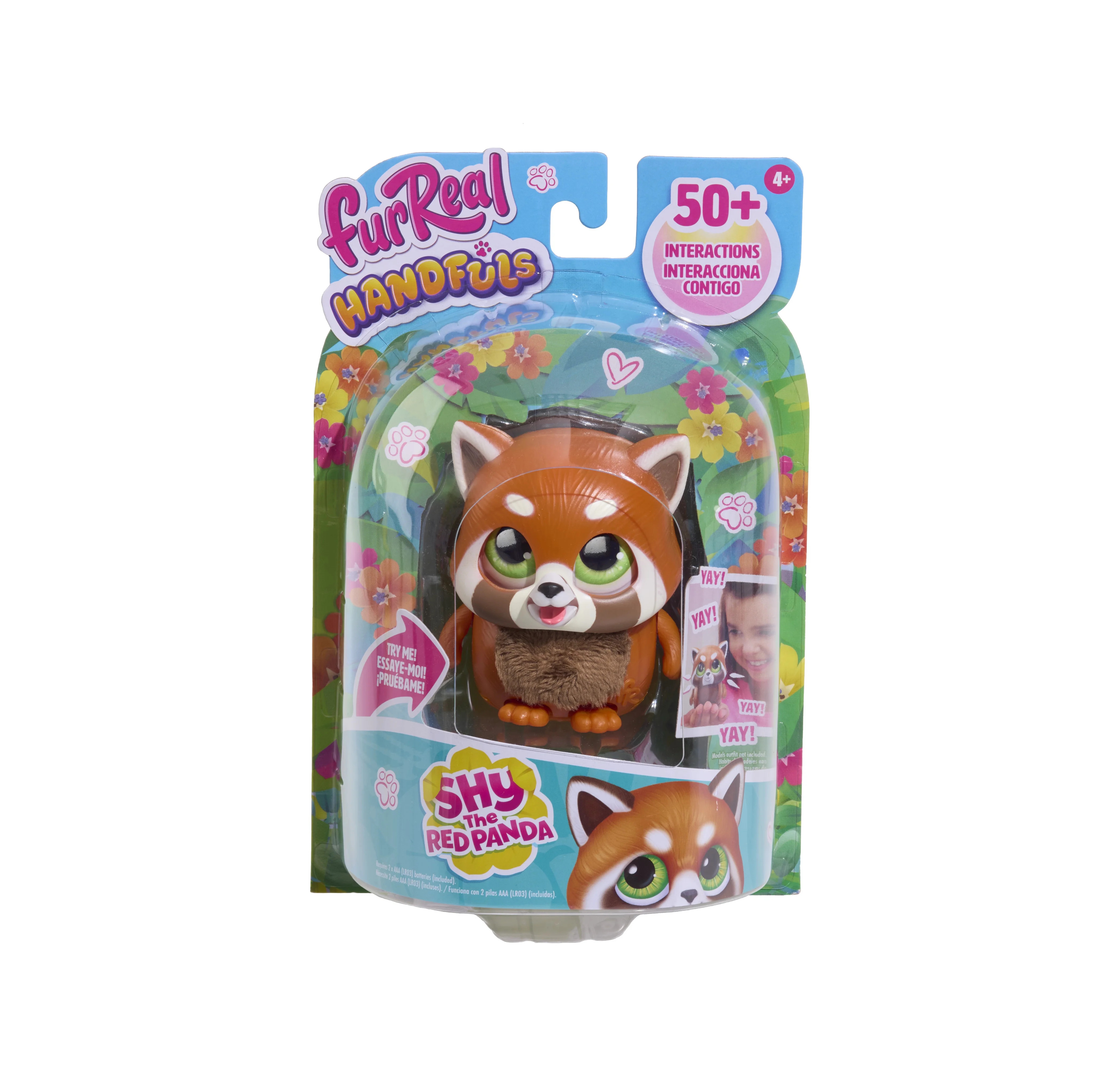 furReal Handfuls Shy the Red Panda, 3.5 inch Interactive Panda, Boys and Girls Ages 4 up | Walmart (US)