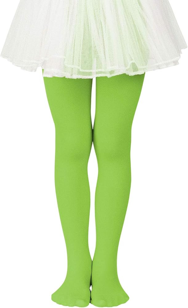 Zando Ballet Tights for Girls - Ultra Soft Girls Dance Tights Elastic Ballet Footed Halloween Tig... | Amazon (US)