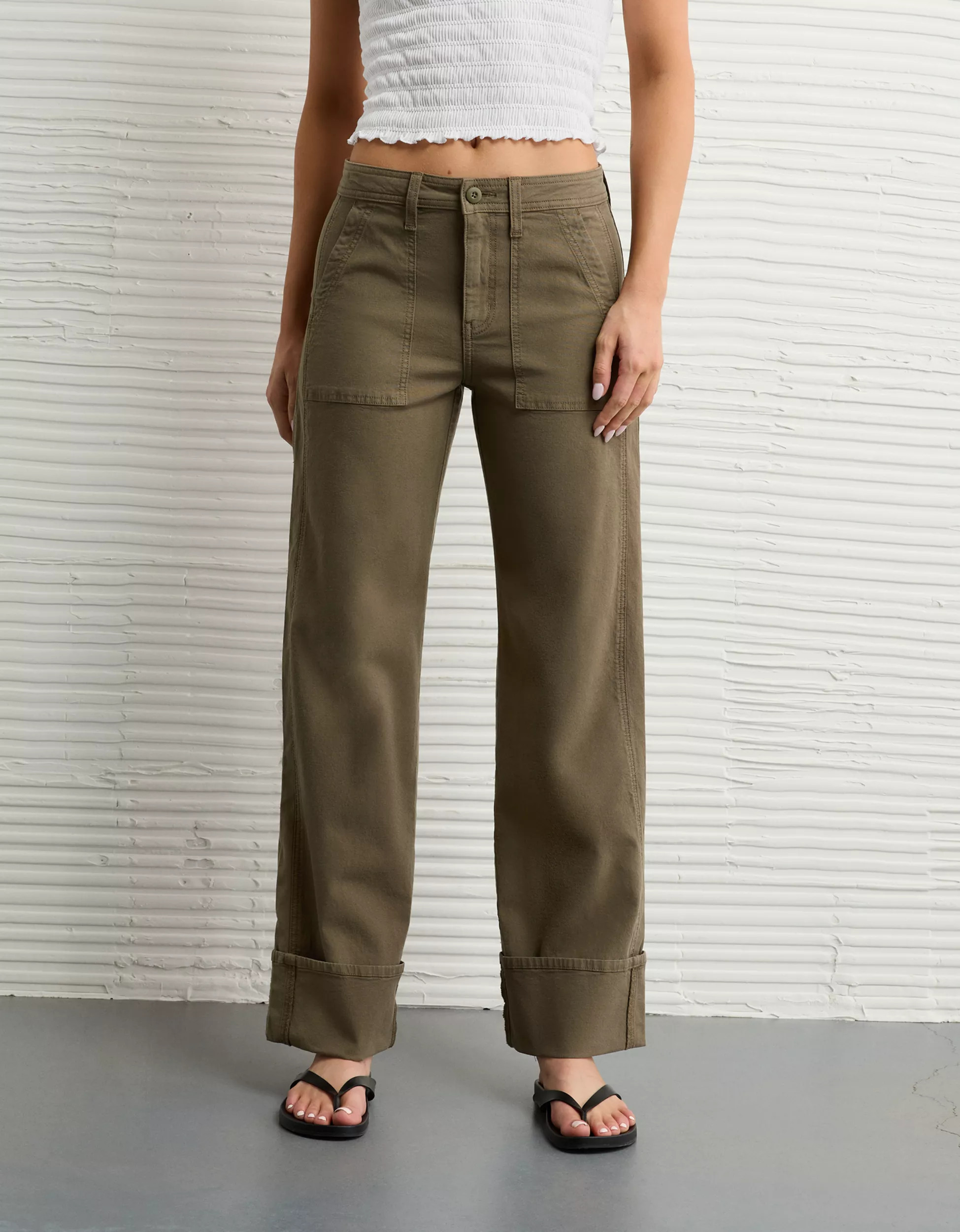 AE Stretch High-Waisted Stovepipe Pant | American Eagle Outfitters (US & CA)