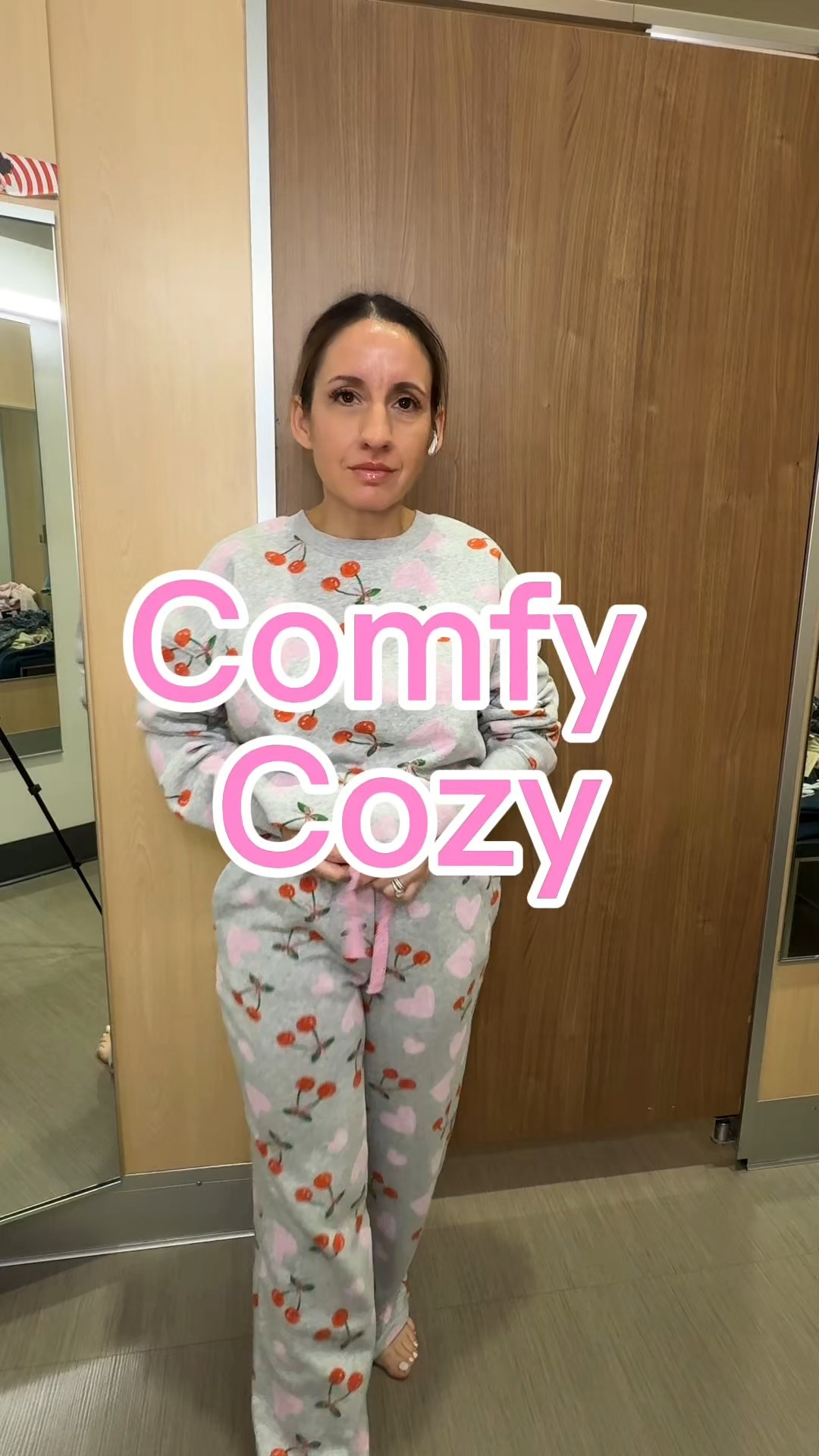 Comfy cozy hearts and cherry sweatshirt and sweatpants. 
Petite friendly  

#LTKOver40 #LTKSeasonal #LTKstorytime