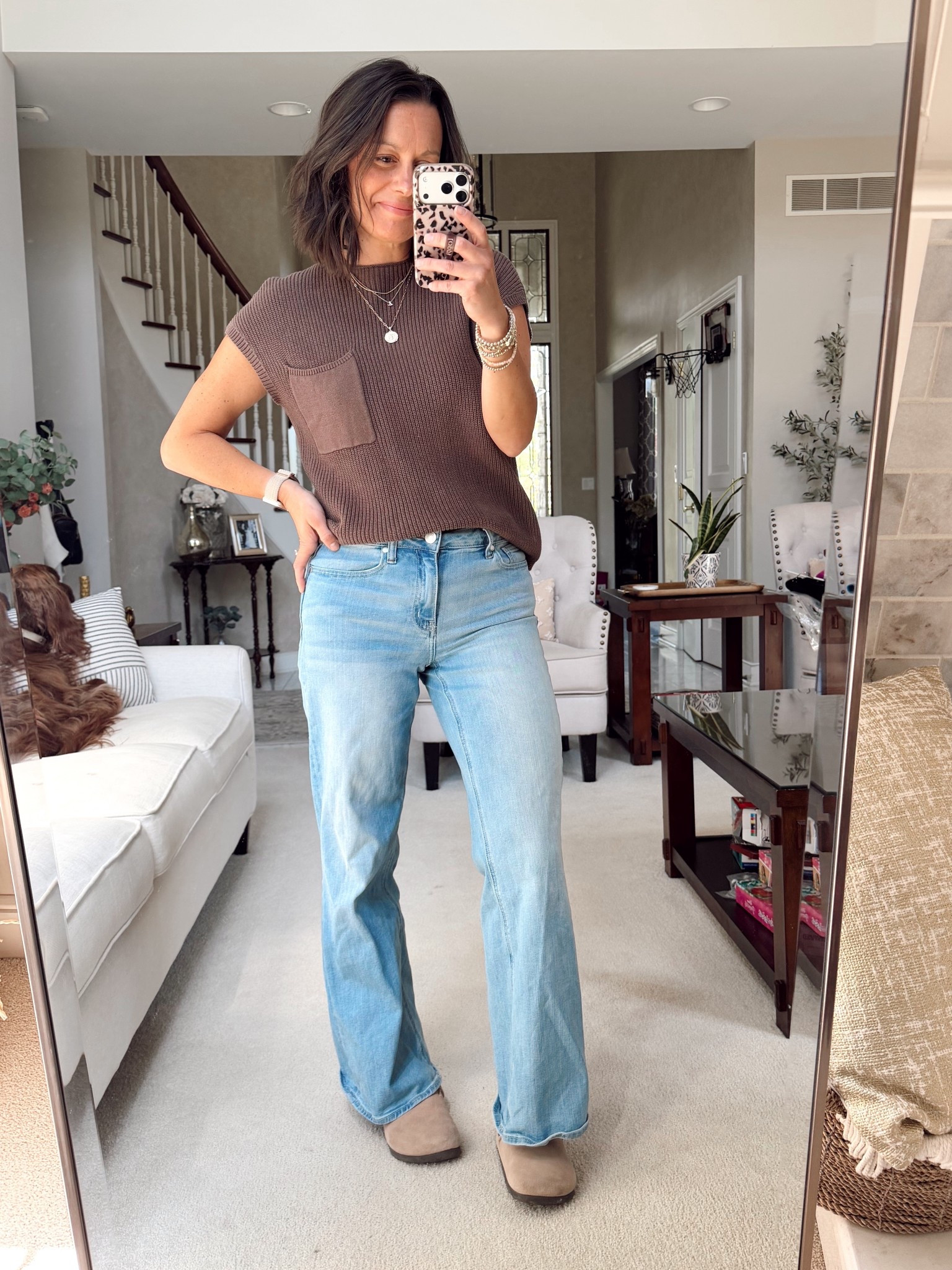 Mom outfit of the day! Love this sweater vest from Amazon! Runs true to size - jeans run true to size.



#LTKootd #LTKOver40 #LTKmomlife