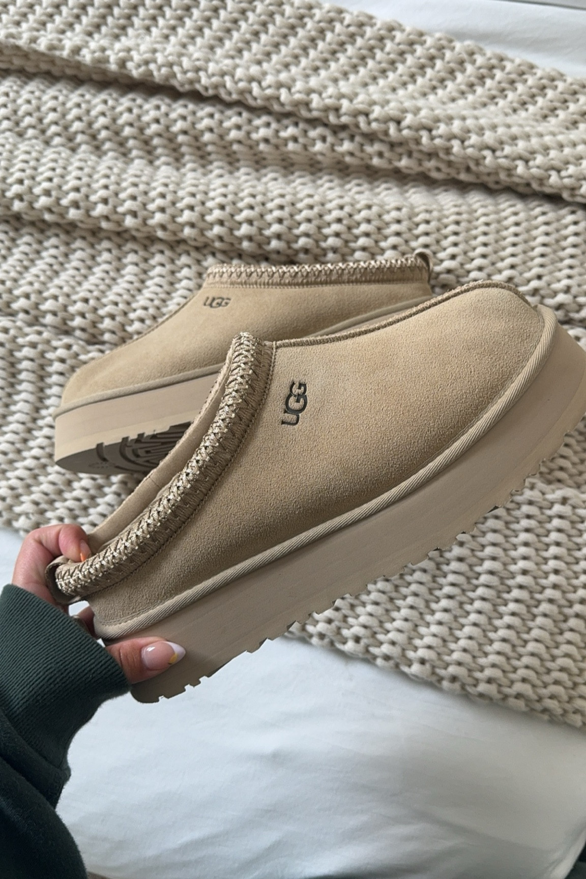 Ugg tazz fully stocked 🍂 these are my most worn fall/winter shoe! I size up 1 

this is the color mustard seed 

#LTKSeasonal #LTKStyleTip #LTKMidsize