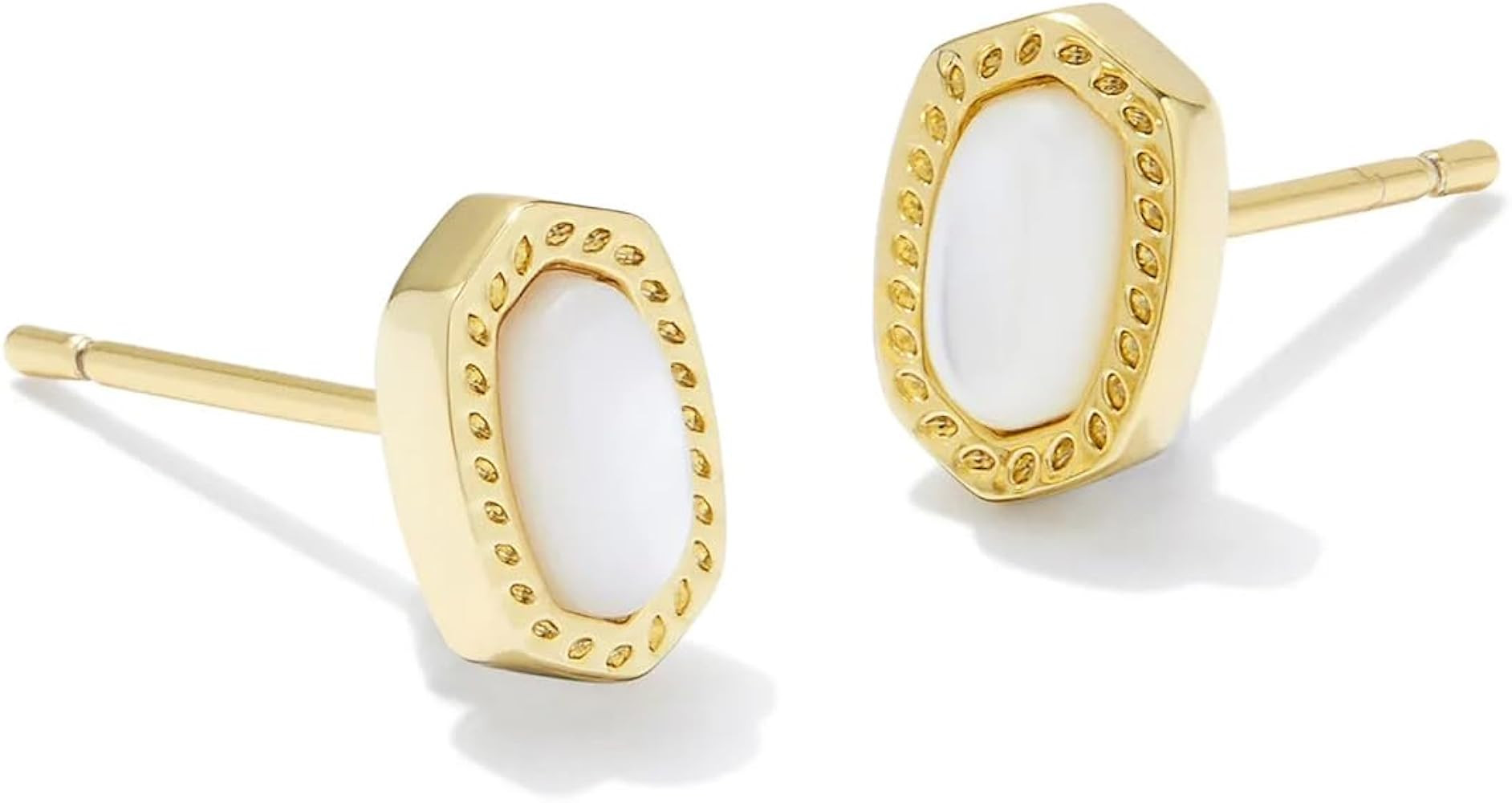 Kendra Scott Mini Ellie 14k Gold-Plated Stud Earrings, Fashion Jewelry for Women | Amazon (US)