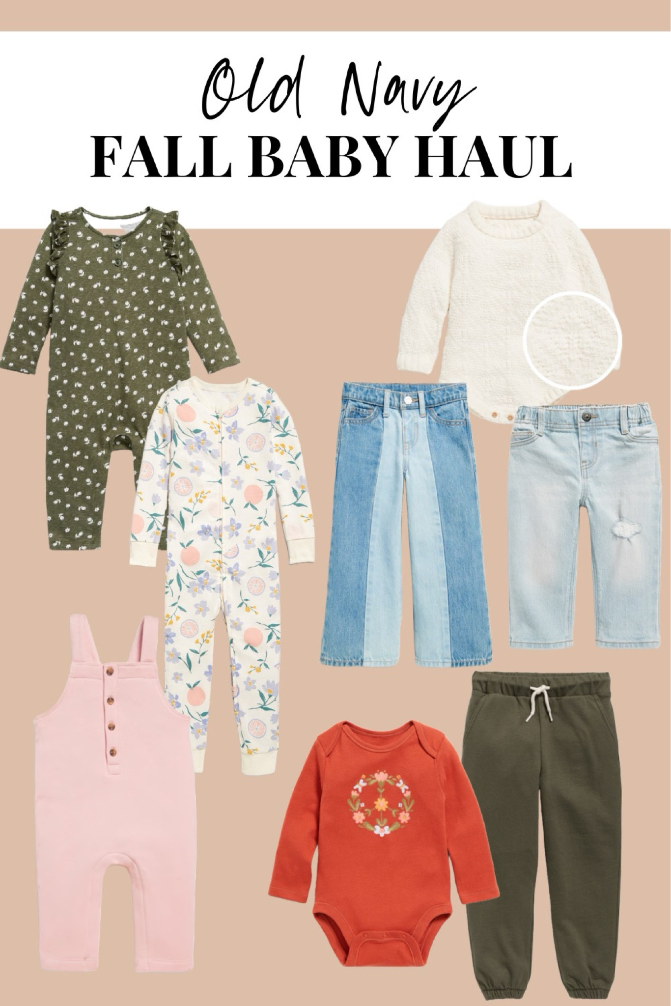 Just stocked up on the cutest fall clothes for my 10-month-old from Old Navy! Cozy sweaters, soft onesies, and adorable little jeans — perfect for the cooler weather ahead. These pieces are comfy and stylish for all your little one’s fall adventures. #BabyHaul #OldNavyBaby #FallBabyStyle #MomLife #LTKKids #BabyFashion

#LTKBaby #LTKFallSale #LTKSeasonal