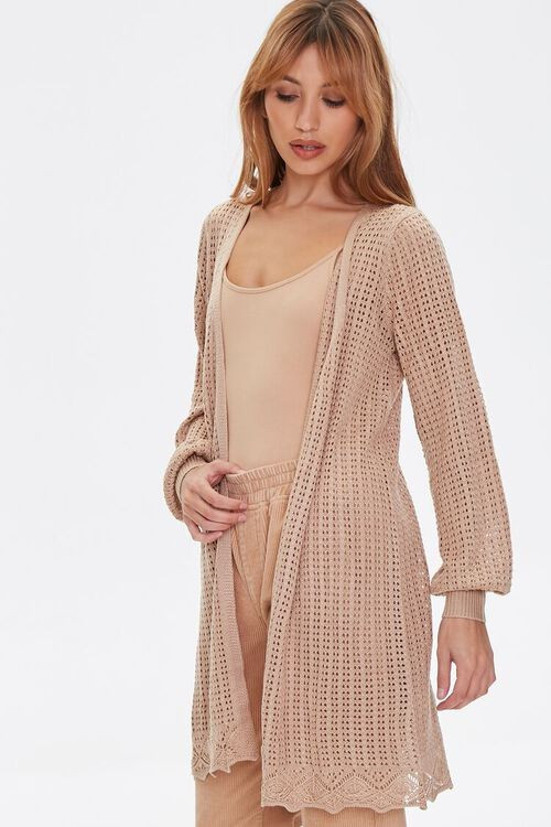 Geo Cutout Cardigan Sweater | Forever 21 (US)