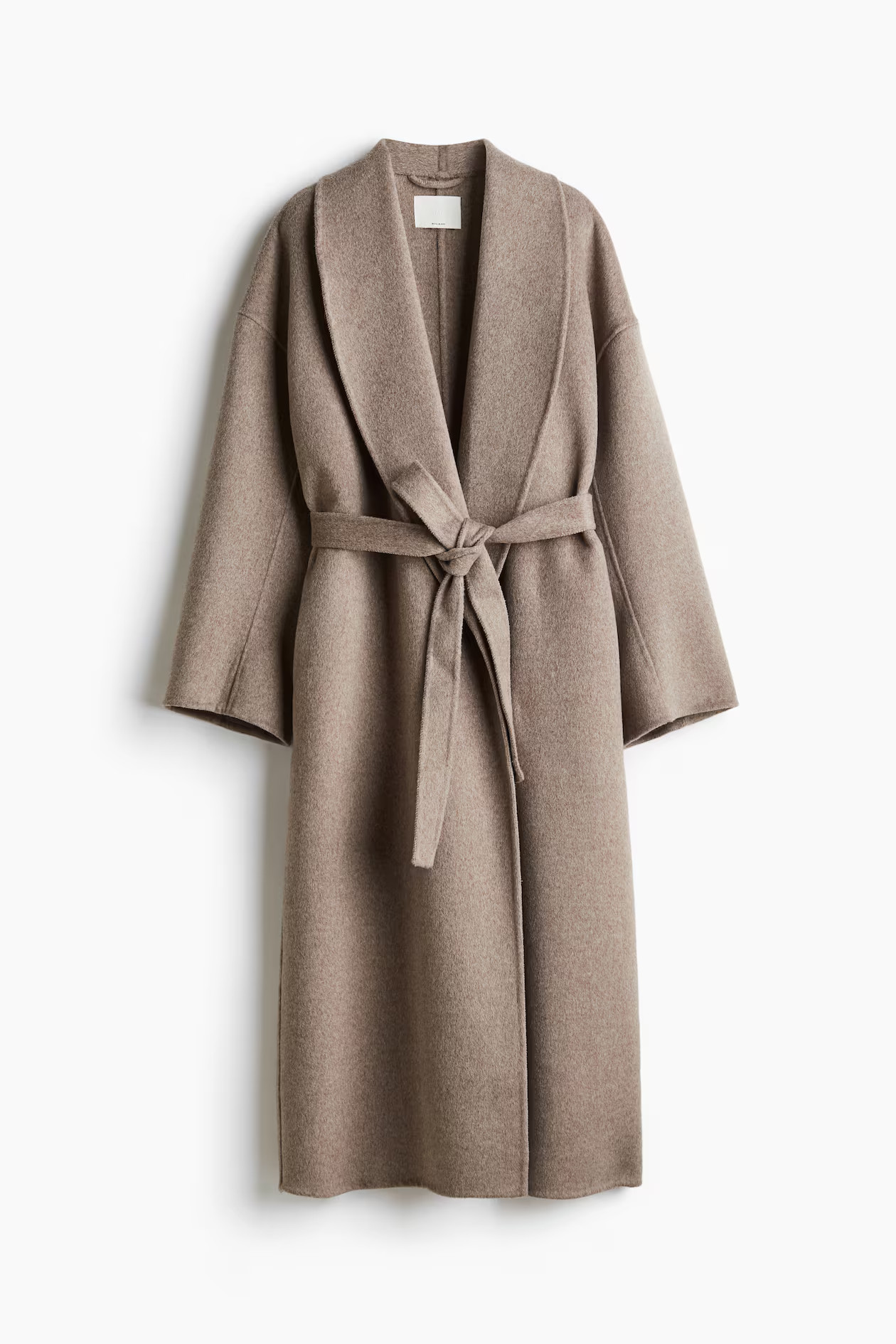 Handmade wool-blend coat - Beige - Ladies | H&M GB | H&M (UK, MY, IN, SG, PH, TW, HK)