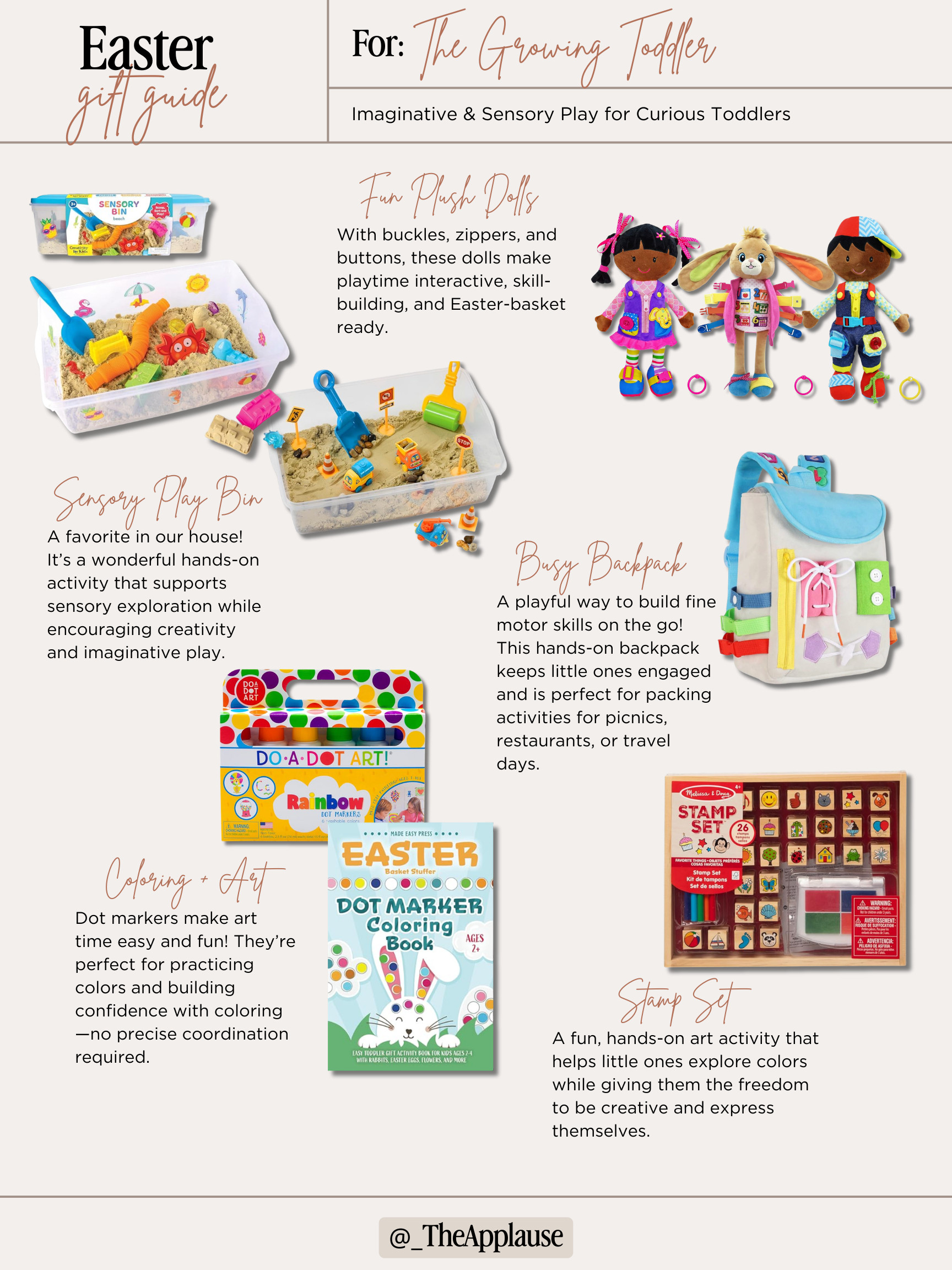 Easter Gift Guide for the Growing Toddler (agest 2-4) 

 #LTKKids
