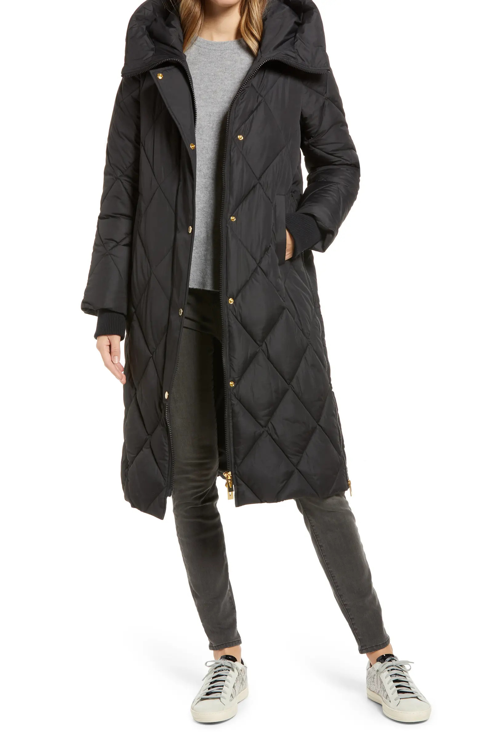 Water Resistant Longline Puffer Jacket | Nordstrom