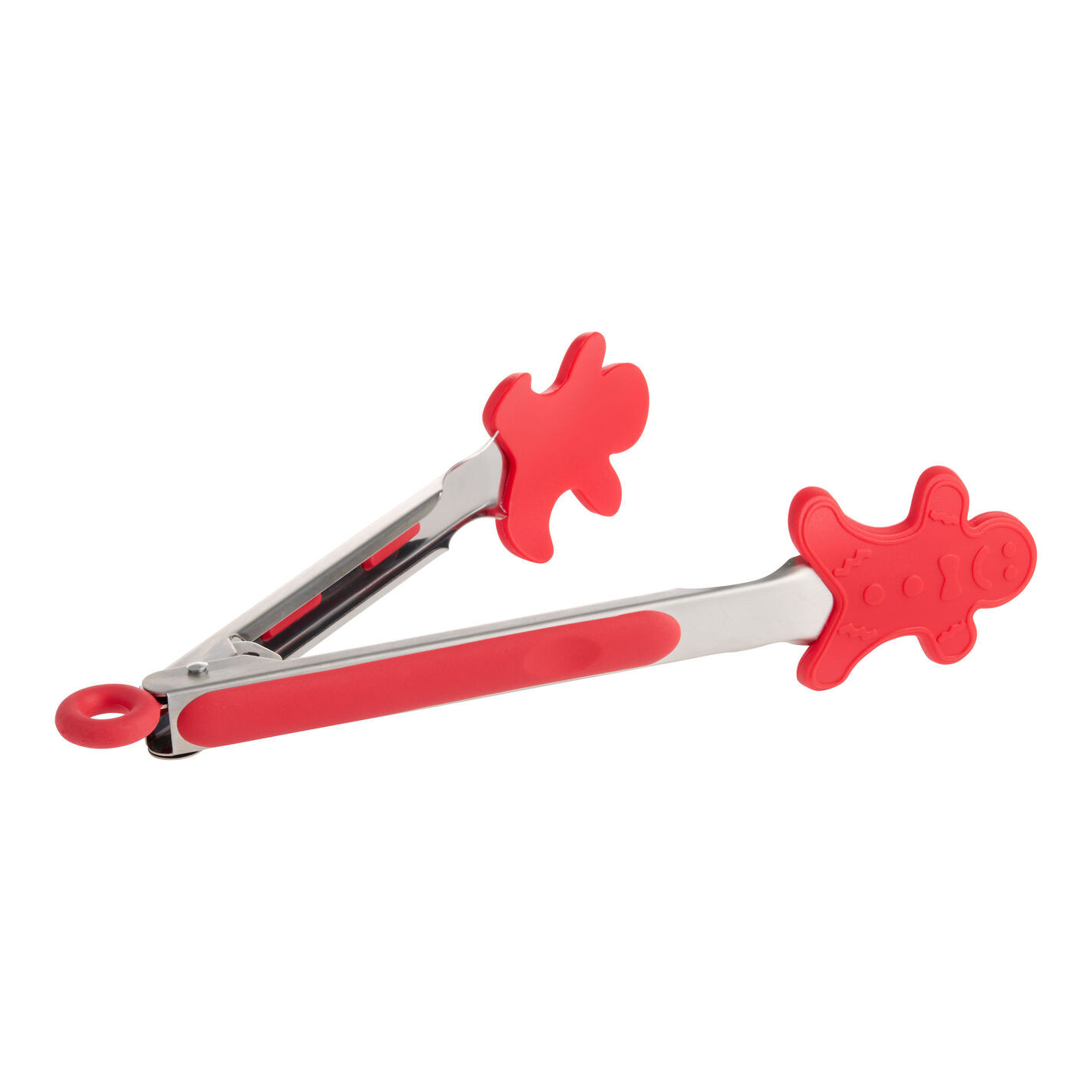 Holiday Icon Silicone and Stainless Steel Tongs | World Market