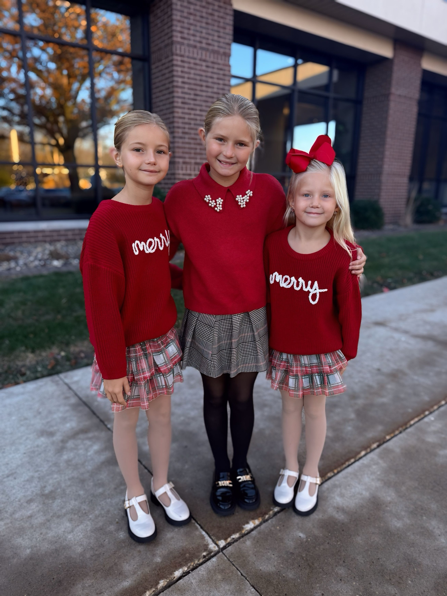 Christmas outfit
Merry sweater
Knit sweater
T strap shoes
Loafers kids


#LTKHoliday