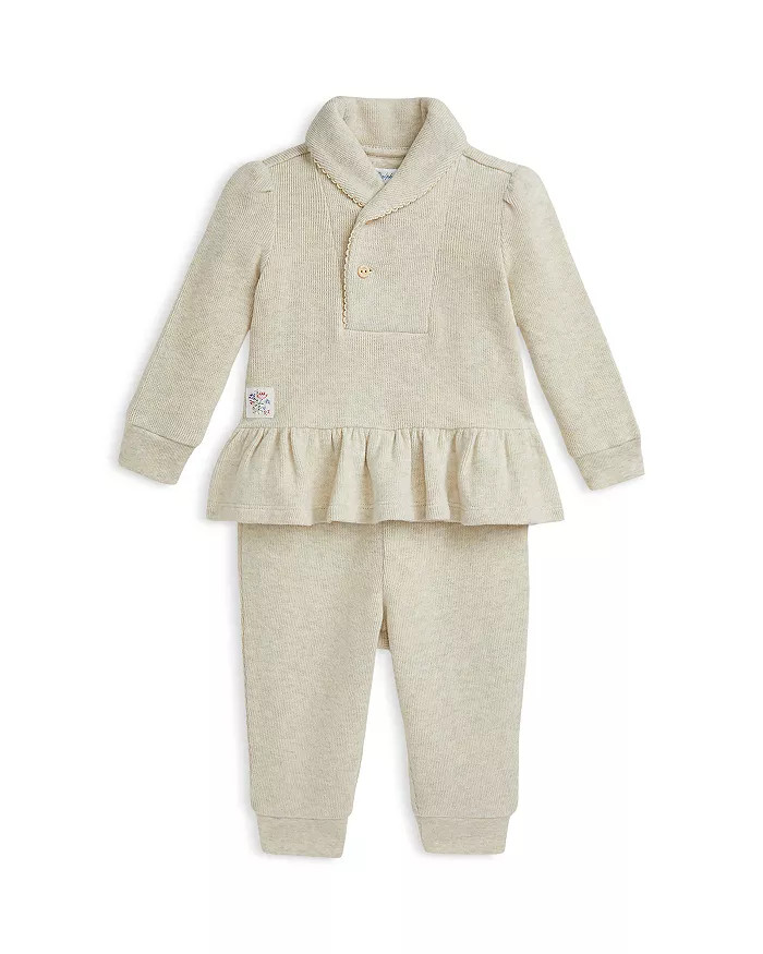 Ralph Lauren Girls' French-Rib Cotton Pullover & Pant Set - Baby Back to results -  Kids - Bloomi... | Bloomingdale's (US)
