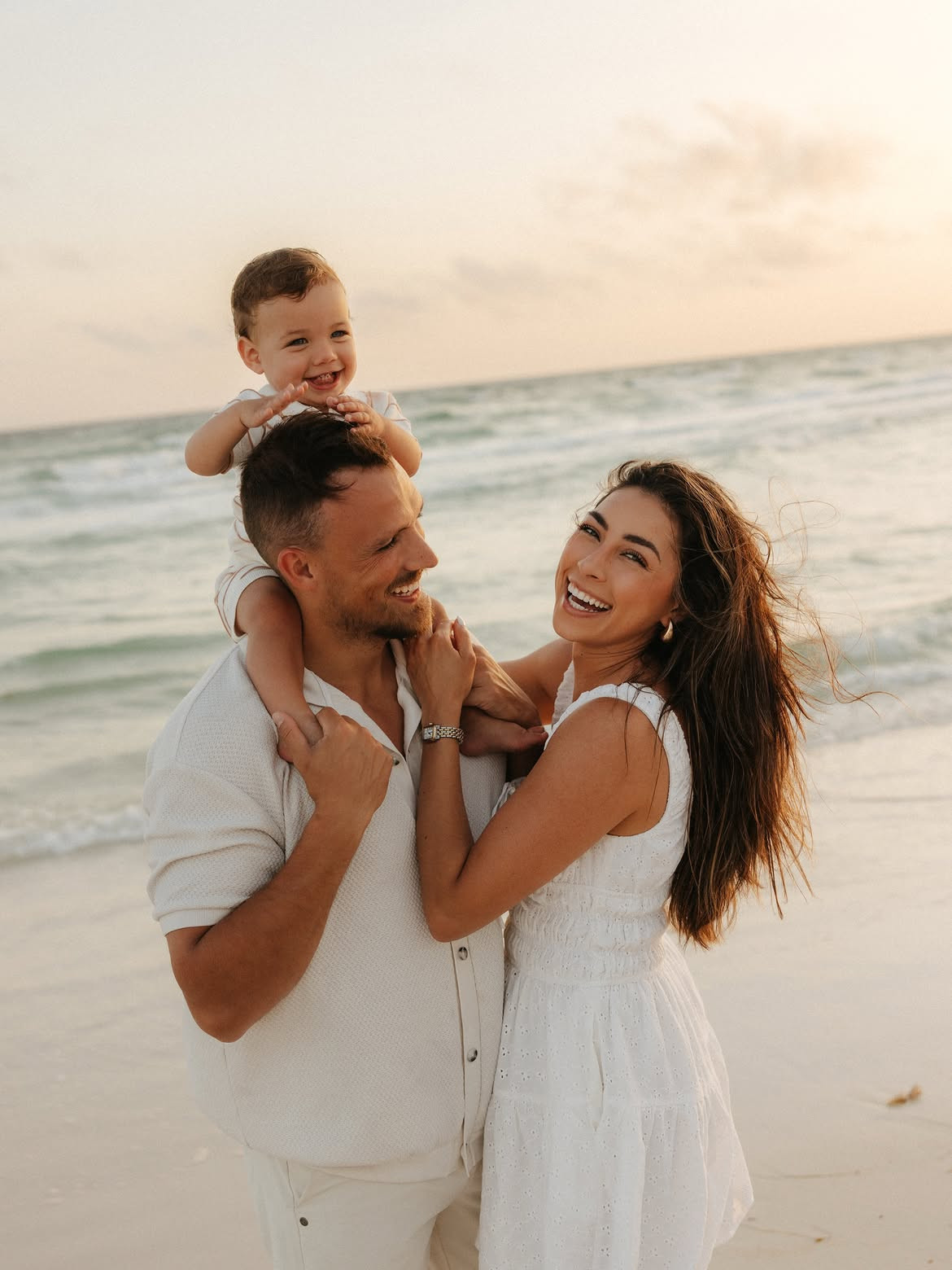 Anywhere with you two is home 🤍🌞☀️🌊 my whole heart Haven’t posted these yet from our Seaside trip… & no, this is not a pregnancy announcement lol Photos by @kylerandkaitphotography 📸 the best!!

My white mini dress is from Fashion Pass! The gold watch is from Amazon. ✨

#LTKdayinmylife #LTKootd #LTKSeasonal