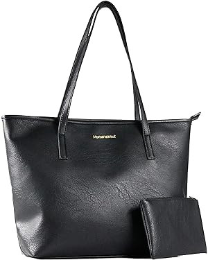 Montana West Tote Bags Vegan Leather Purses and Handbags for Women Top Handle Ladies Shoulder Bag... | Amazon (US)