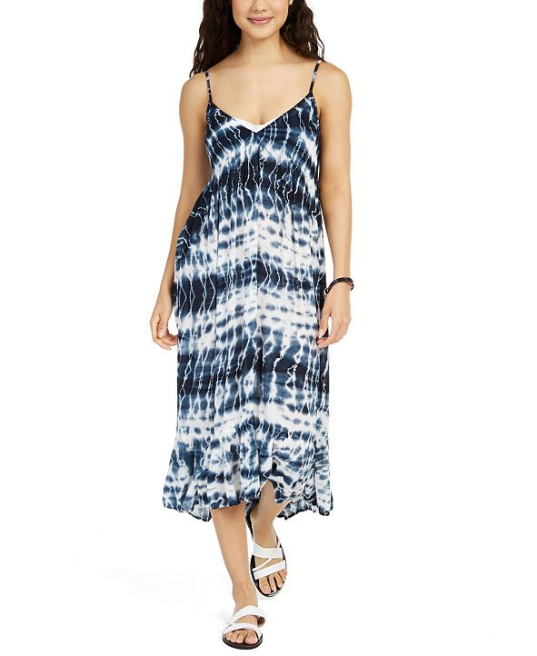 Sleeveless Tie-Dye Cover-Up Dress | Macys (US)