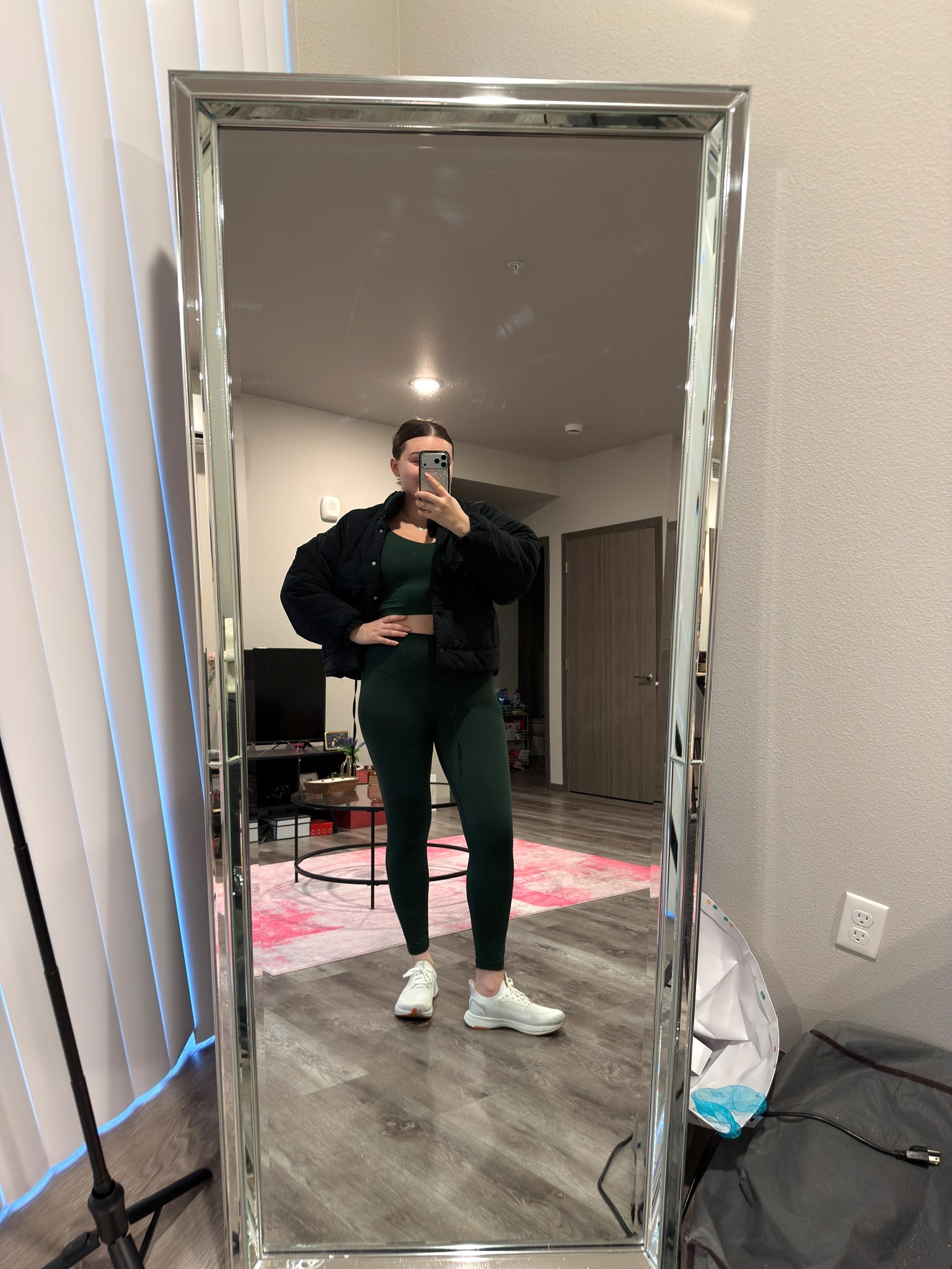 Easy morning workout set! Love anything from @Aerie especially if you’re midsize 🤗

I’m wearing a L jacket, workout set and size 9 sneakers

#LTKfitnessgoals #LTKMidsize #LTKootd