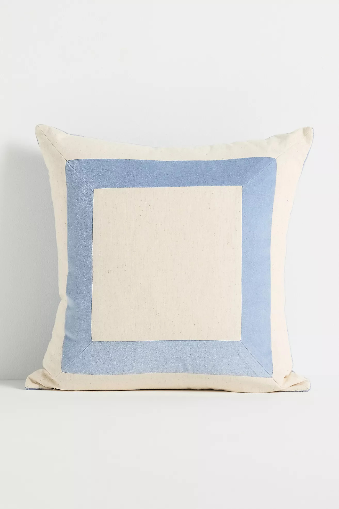 Cotton Velvet Frame Pillow | Anthropologie (US)